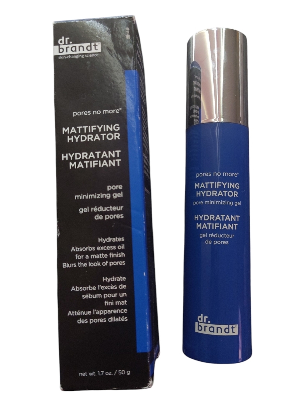 $48 MSRP Dr. Brandt Pores No More Mattifying Hydrator‎ - 1.7 OZ NIB